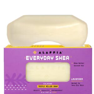 Sabonete em barra de karité Alaffia EveryDay - Lavanda - 8 oz