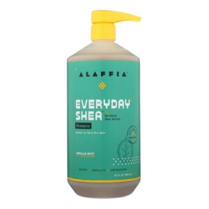 Shampoo Alaffia Everyday Shea - Baunilha e Menta - 32 fl oz