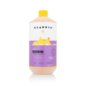 Alaffia Kids Espuma de Banho Limão Lavanda -- 32 fl oz