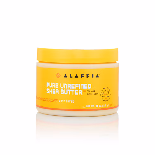 Manteiga de karité não refinada Alaffia - sem perfume - 11 oz