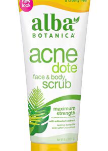 Alba Botanica Acnedote Esfoliante Facial e Corporal - 8 oz