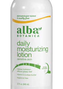 Alba Botanica Loção Hidratante Diária para Pele Sensível Sem Fragrância -- 32 fl oz