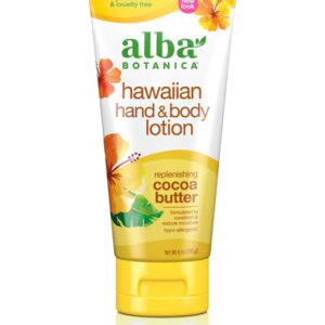 Alba Botanica Loção Havaiana para Mãos e Corpo com Manteiga de Cacau - 6 oz