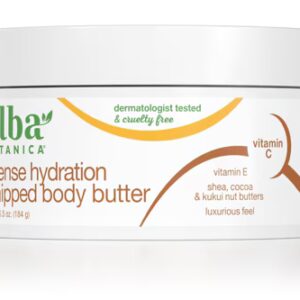 Manteiga Corporal Batida de Hidratação Intensa Alba Botanica - 6,5 oz
