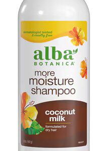 Shampoo Alba Botanica More Moisture com Leite de Coco - 32 fl oz