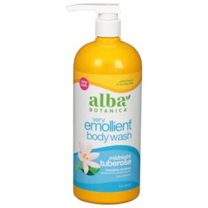 Alba Botanica Gel de Banho e Ducha Muito Emoliente Midnight Tuberose - 32 fl oz