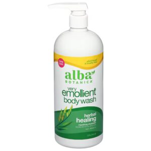 Sabonete Líquido Corporal Muito Emoliente Alba Botanica Herbal Healing - 32 fl oz