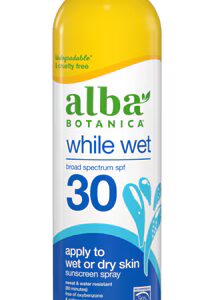 Alba Botanica Protetor Solar Spray FPS 30 While Wet - 6 fl oz