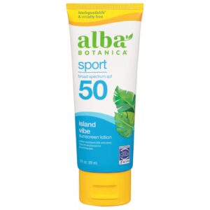 Loção Protetor Solar Alba Broad Spectrum FPS 50 - 3 oz