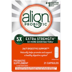 Align Probiótico 5X Força Extra - 21 Cápsulas