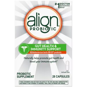 Align Probiótico para Saúde Intestinal e Suporte à Imunidade - 28 Cápsulas