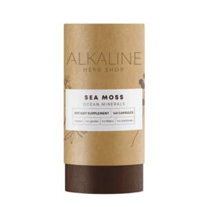 Suplemento de musgo marinho da Alkaline Herb Shop - 140 cápsulas