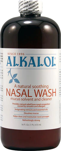 Lavagem nasal com álcool -- 16 fl oz