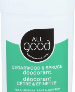 Desodorante All Good sem alumínio - Cedro e abeto - 2,5 oz