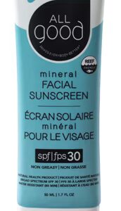 Loção Protetor Solar Facial Mineral All Good FPS 30 - 50 ml