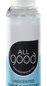 Gel desinfetante para as mãos sem perfume All Good - 2 fl oz