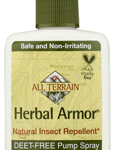 Repelente natural de insetos All Terrain Herbal Armor - 4 fl oz
