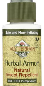 Repelente natural de insetos All Terrain Herbal Armor - 2 fl oz