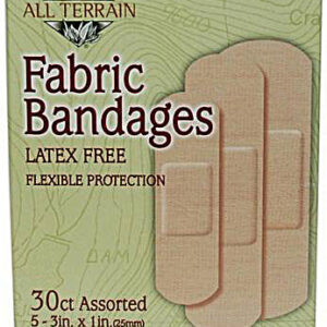 Bandagens de tecido estéril All Terrain sortidas sem látex - 30 bandagens