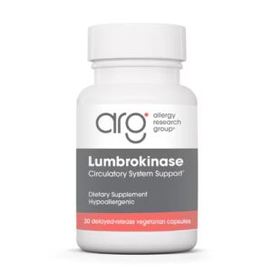 Grupo de Pesquisa em Alergia Lumbrokinase -- 30 Cápsulas