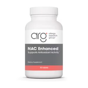 Fórmula antioxidante aprimorada NAC do Allergy Research Group - 90 comprimidos
