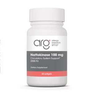 Grupo de Pesquisa em Alergia Nattokinase -- 100 mg - 60 Cápsulas Gelatinosas