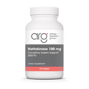 Grupo de Pesquisa em Alergia Nattokinase -- 100 mg - 180 Cápsulas Gelatinosas