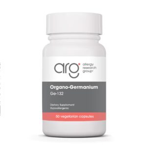 Allergy Research Group Organo Germânio -- 50 Cápsulas Vegetarianas