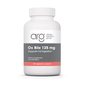 Allergy Research Group Bile de boi - 125 mg - 180 cápsulas vegetais