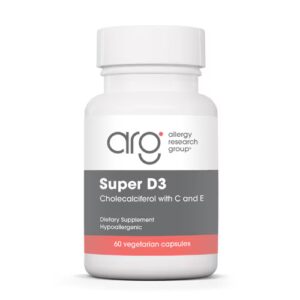 Allergy Research Group Super D3 -- 60 Cápsulas Vegetarianas