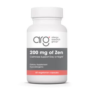 Allergy Research Group Zen -- 200 mg - 60 cápsulas vegetarianas