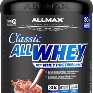 ALLMAX Nutrition Allwhey Classic Pure Whey Protein Blend Chocolate -- 5 lbs
