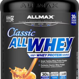 ALLMAX Nutrition AllWhey Classic Pure Whey Protein Blend Chocolate Manteiga de Amendoim - 5 lbs