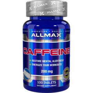 ALLMAX Nutrition Cafeína -- 200 mg - 100 Comprimidos