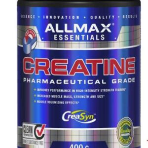 Creatina ALLMAX Nutrition Essentials Grau Farmacêutico -- 400 g