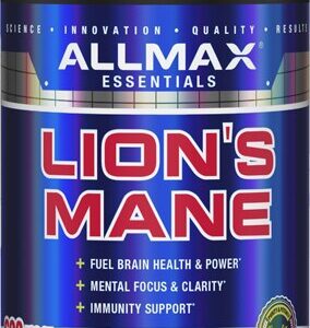 ALLMAX Nutrition Lion's Mane - 60 Cápsulas Vegetarianas
