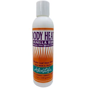 Aloe Life Body Heat Baunilha Rub - 7 oz