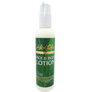 Loção facial e corporal Aloe Life - 7 oz