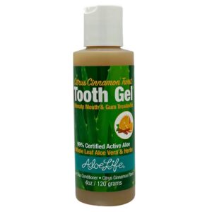 Gel dental Aloe Life Citrus Canela Twist -- 4 oz