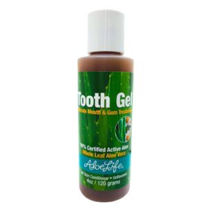 Gel dental Aloe Life sem sabor - 4 oz