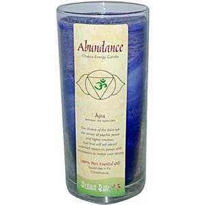 Pote para vela Aloha Bay Chakra Abundance Lavanda Camomila -- 11 oz