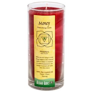 Pote para vela Aloha Bay Chakra Money Cassia Clove - 11 oz