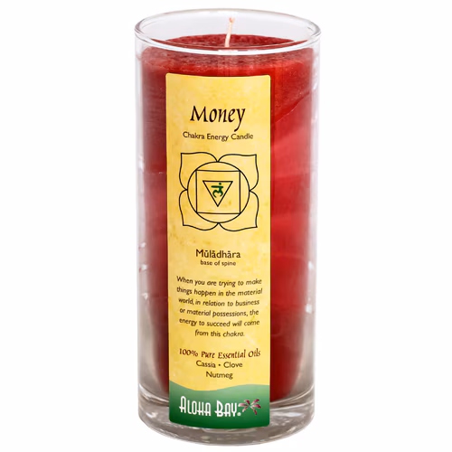 Pote para vela Aloha Bay Chakra Money Cassia Clove - 11 oz