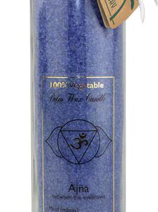 Aloha Bay Chakra Jar Ajna Palm Wax Candle Indigo - 16 onças