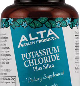 Alta Health Products Cloreto de Potássio Mais Sílica -- 100 Cápsulas