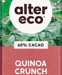 Chocolate amargo orgânico Alter Eco com quinoa crocante -- 2,82 oz