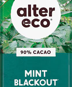 Alter Eco Chocolate Superamargo Orgânico com Menta Blackout -- 2,65 oz