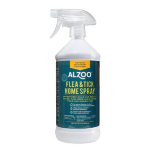 Spray caseiro à base de plantas para pulgas e carrapatos Alzoo - 32 fl oz