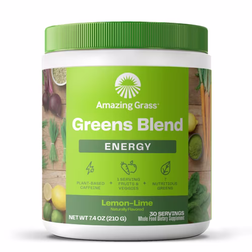 Amazing Grass Greens Blend Energy Powder Limão Lima - 30 porções