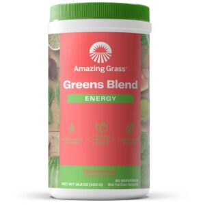 Amazing Grass Greens Blend Energy Powder Melancia - 60 porções